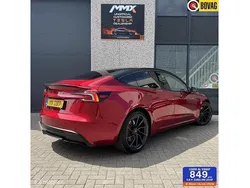 Rood Gebruikt 2024 Tesla Model 3 Performance Sedan | € 52.999