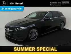 Zwart Gebruikt 2023 Mercedes C180 AMG line Stationwagen | € 42.945 (Eerlijke prijs)