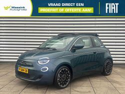 Groen Gebruikt 2022 Fiat 500C La Prima Cabriolet | € 24.915