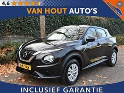 Zwart Gebruikt 2021 Nissan Juke Visia SUV | € 14.950 (Super prijs)