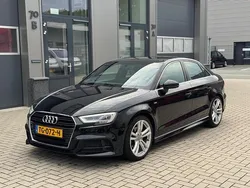 Zwart Gebruikt 2018 Audi A3 S-Line Sedan | € 15.550 (Super prijs)