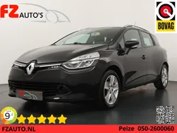 Zwart Gebruikt 2014 Renault Clio GrandTour Dynamique Stationwagen | € 5.945 (Eerlijke prijs)