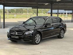 Zwart Gebruikt 2015 Mercedes C350e Avantgarde Stationwagen | € 14.450 (Goede deal)