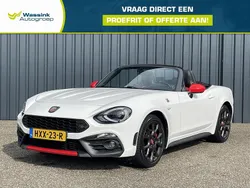 Wit Gebruikt 2017 Fiat 124 Spider Abarth Cabriolet | € 34.735 (Eerlijke prijs)