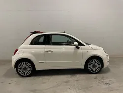 Wit, metallic lak Gebruikt 2016 Fiat 500C Lounge Cabriolet | € 9.494 (Goede deal)