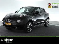 Zwart, metallic lak Gebruikt 2014 Nissan Juke Acenta SUV | € 9.350 (Eerlijke prijs)