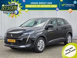 Zwart Gebruikt 2021 Peugeot 3008 Active SUV | € 22.935 (Eerlijke prijs)
