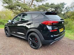 Zwart Gebruikt 2019 Hyundai Tucson N Line SUV | € 24.995 (Eerlijke prijs)