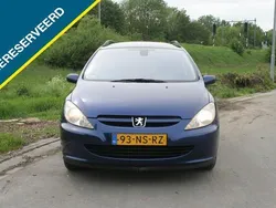 Blauw Gebruikt 2004 Peugeot 307 Stationwagen | € 1.349