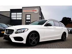 Wit Gebruikt 2017 Mercedes C350 Business Stationwagen | € 24.995 (Eerlijke prijs)