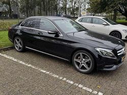 Zwart Gebruikt 2015 Mercedes C220 Prestige Sedan | € 13.000 (Super prijs)
