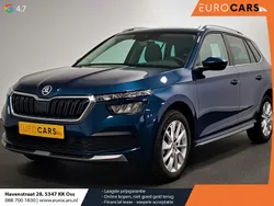 Blauw, metallic lak Gebruikt 2021 Skoda Kamiq Style SUV | € 17.940 (Eerlijke prijs)
