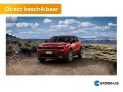 Rood Nieuw 2025 Jeep Avenger Longitude SUV | € 31.100 (Goede deal)