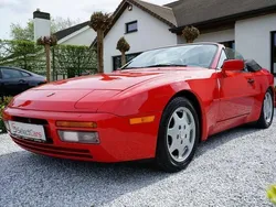 Rood Gebruikt 1990 Porsche 944 S2 Cabriolet | € 22.750