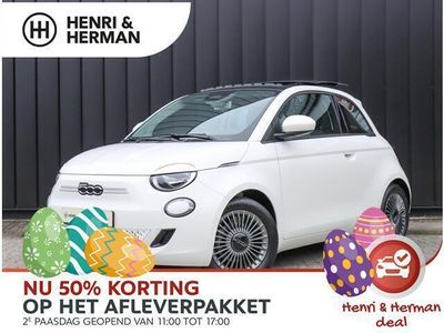 tweedehands Fiat 500e Icon 42 kWh (RIJKLAARPRIJS / PANODAK / NIEUW / DIRECT UIT VOORRAAD LEVERBAAR)