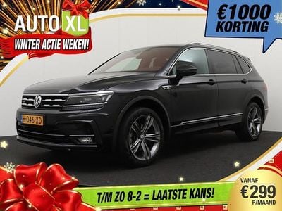 Zwart Occasion 2020 VW Tiguan Allspace Highline SUV | € 23.940 (Goede deal)
