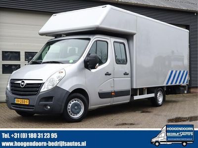 tweedehands Opel Movano 2.3 CDTI 126 pk DC 6 pers. Bakwagen Laadklep