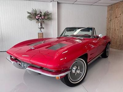 Occasion Chevrolet Corvette C2 340 PK (250 kW) 1963 Rood Cabriolet
