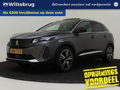 Grijs Occasion 2021 Peugeot 3008 Avantage SUV | € 27.925 (Eerlijke prijs)