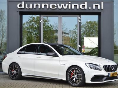 tweedehands Mercedes C63S AMG C 63 AMG*Stage2*Burmester*Sportuitlaat*Leder*Memory*C