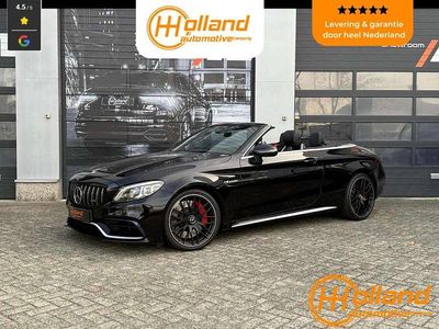 Occasion Mercedes C63 AMG AMG 510 PK (375 kW) 2019 Zwart Cabriolet