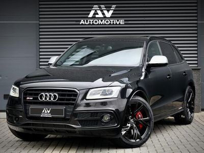 tweedehands Audi SQ5 3.0 TDI Competition 326 PK Grijs kenteken | Pano | ACC | Memory | Carbon | B&O | Trekhaak | Camera | Standkachel | 21'' velgen