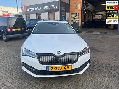 Occasion Skoda Superb Business Line 218 PK (160 kW) 2024 Wit Stationwagen