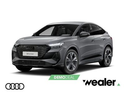 Grijs Occasion 2025 Audi Q4 Sportback e-tron Competition SUV | € 54.840 (Duur)