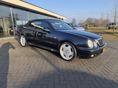 Occasion Mercedes CLK320 Elegance 218 PK (160 kW) 1999 Blauw Cabriolet