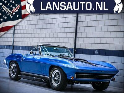 Occasion Chevrolet Corvette Stingray 523 PK (384 kW) 1966 Blauw Cabriolet