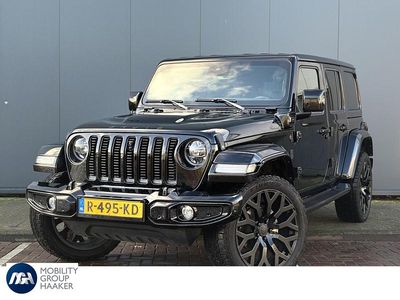 Zwart Occasion 2022 Jeep Wrangler Unlimited Sahara SUV | € 89.900