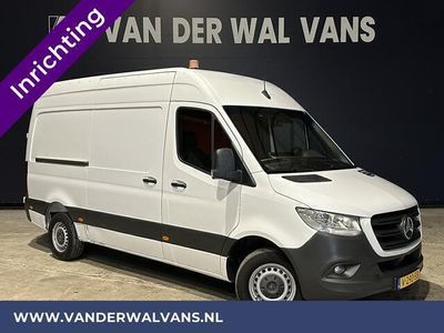 tweedehands Mercedes Sprinter 316 CDI 164pk L2H2 inrichting Euro6 Airco | 2800kg Trekhaak | Camera | Omvormer Cruisecontrol