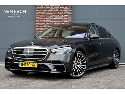 Grijs Gebruikt 2021 Mercedes S580 AMG line Sedan | € 89.500 (Eerlijke prijs)