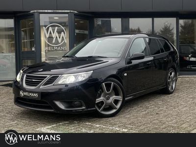 Zwart, metallic lak Gebruikt 2009 Saab 9-3 Stationwagen | € 17.950
