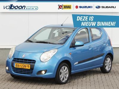 Blauw, metallic lak Occasion 2010 Suzuki Alto Exclusive Hatchback | € 3.945 (Duur)