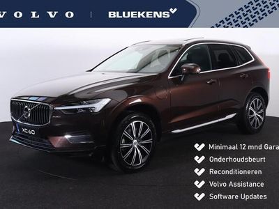 tweedehands Volvo XC60 Recharge T8 AWD Inscription - Panorama/schuifdak - IntelliSafe Assist & Surround - 360º Camera - Verwarmde voorstoelen, stuur & achterbank - Parkeersensoren voor & achter - Elektr. bedienb. bestuurdersstoel met geheugen - Extra getint glas - El