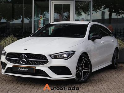 Wit Gebruikt 2021 Mercedes CLA180 Shooting Brake AMG line Stationwagen | € 24.700 (Eerlijke prijs)