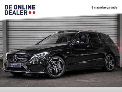 Occasion Mercedes C450 AMG AMG 368 PK (270 kW) 2016 Zwart Stationwagen
