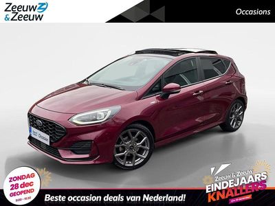Beautiful berry red (donker rood) Gebruikt 2022 Ford Fiesta ST-Line X Hatchback | € 21.245 (Eerlijke prijs)