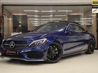 Occasion Mercedes C300 Prestige 245 PK (180 kW) 2016 Blauw Coupé