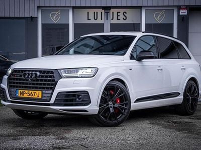 Wit (metallic) Gebruikt 2016 Audi SQ7 S-Line SUV | € 34.900 (Eerlijke prijs)