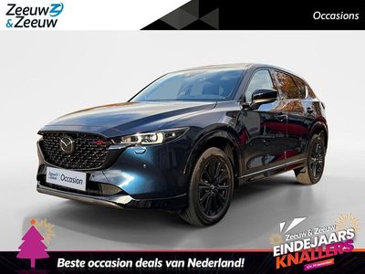 Deep crystal blue Gebruikt 2025 Mazda CX-5 Homura-Line SUV | € 44.245 (Iets duurder)