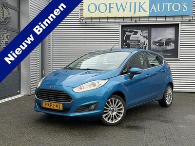 Occasion Ford Fiesta Titanium 101 PK (74 kW) 2013 Blauw Hatchback