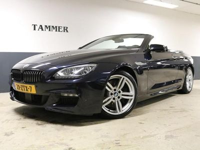 Occasion BMW 650 Cabriolet Executive 409 PK (300 kW) 2012 Zwart, metallic lak Cabriolet