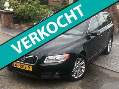 tweedehands Volvo V70 2.0D Limited Edition 2011 Zwart ECC/LEDER/EX BPM!