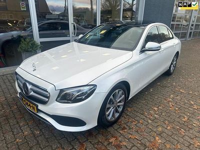 Wit Occasion 2016 Mercedes E220 Edition Sedan | € 25.950 (Super prijs)
