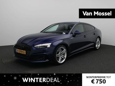 Blauw Occasion 2022 Audi A5 Sportback Advanced Hatchback | € 38.900 (Duur)