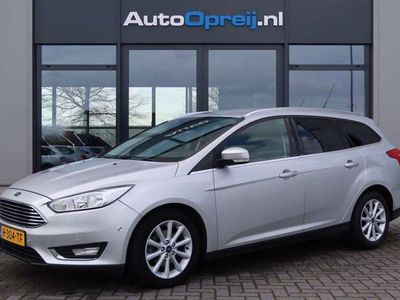 tweedehands Ford Focus Wagon 1.0 EcoBoost 125pk Titanium NAVI, Winterpakket, PDC v+