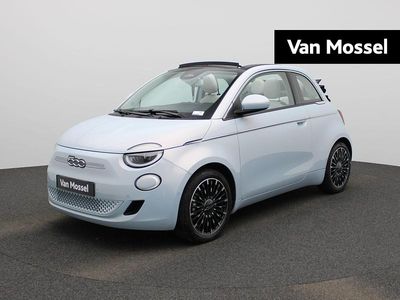 Blauw Gebruikt 2021 Fiat 500e La Prima Cabriolet | € 24.895 (Duur)