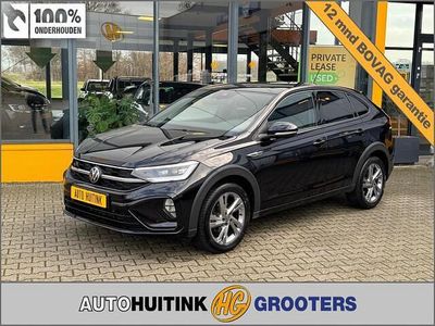 Zwart Occasion 2022 VW Taigo R-line SUV | € 25.990 (Eerlijke prijs)
